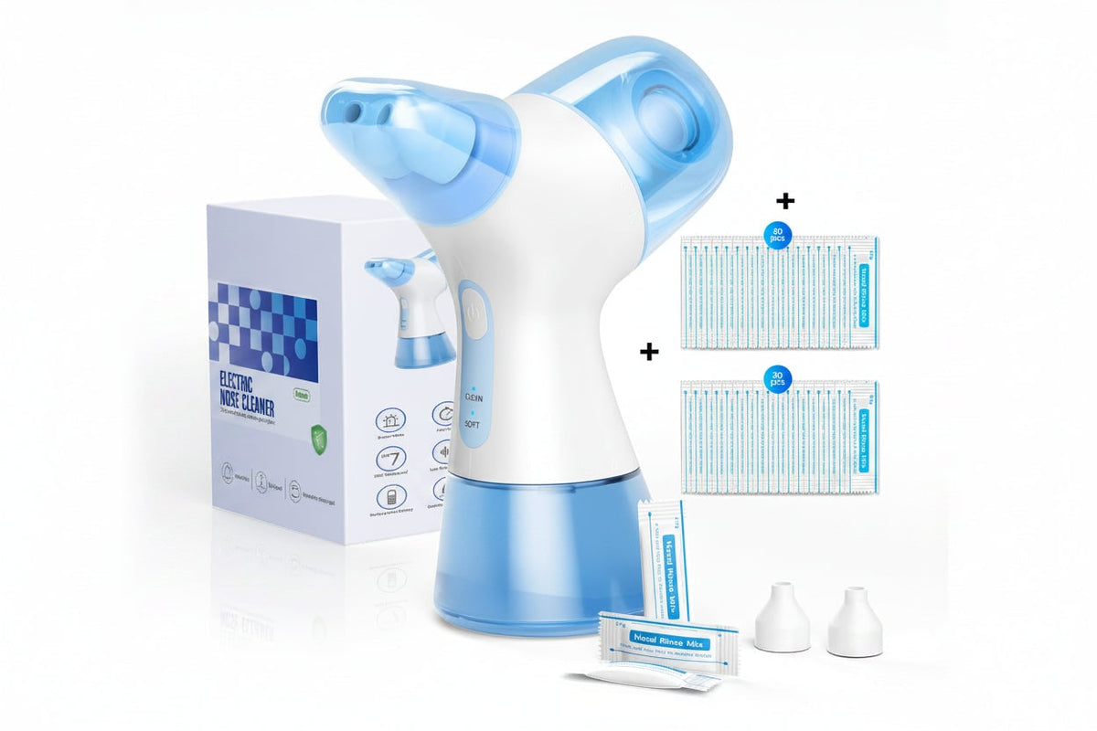 Nasal Irrigation System Electric Nose Cleaner With Water Tank For Sinus And Allergy Relief - Image 8