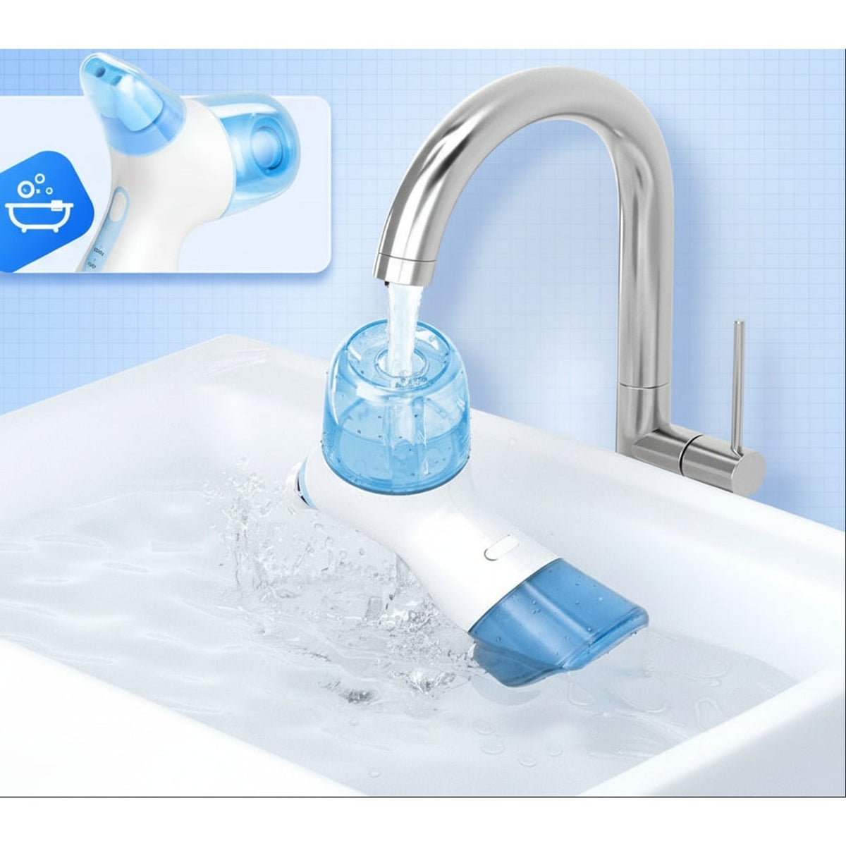 Nasal Irrigation System Electric Nose Cleaner With Water Tank For Sinus And Allergy Relief - Image 9