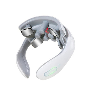 Neck Massager With Heat Vibration And Pulse Therapy Smart Portable Device For Deep Relaxation - Image 7