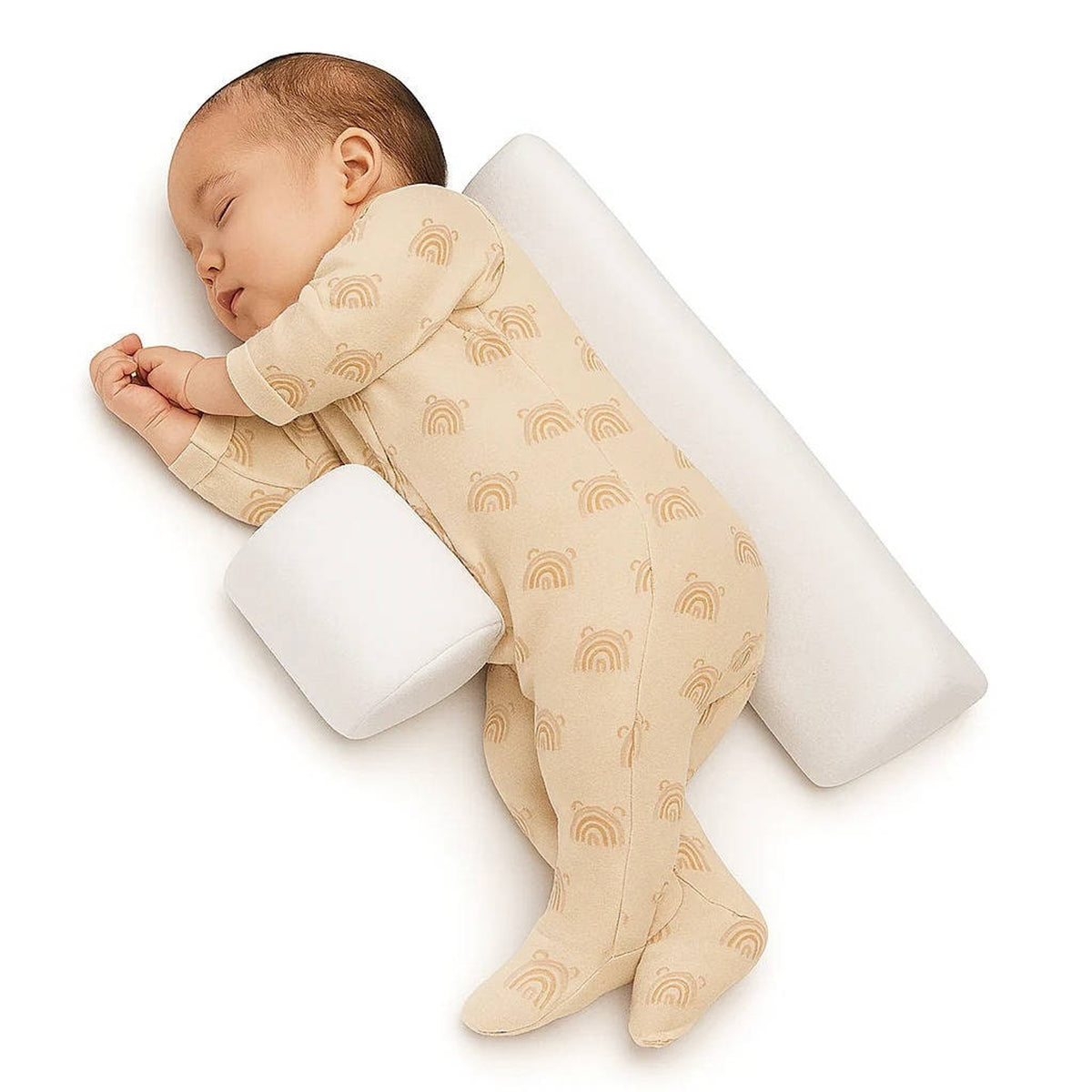 Newborn Side Sleeper Wedge With L-Shaped Foam Support - Image 1