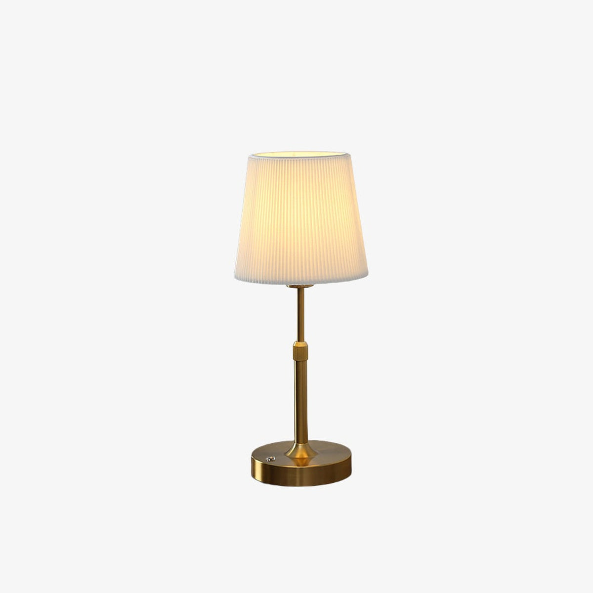 Nordic Telescopic Table Lamp With Rechargeable LED And Fabric Shade - Image 11