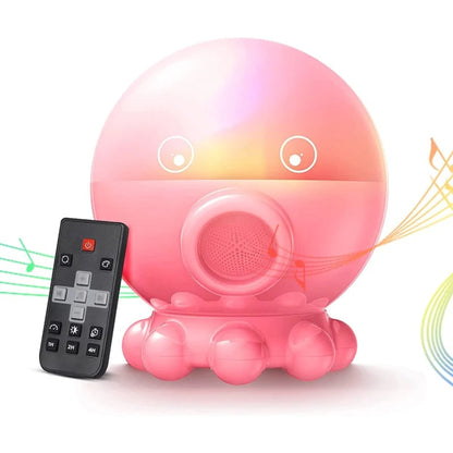Octopus Night Light Projector With Ocean Star Lullabies - Image 4