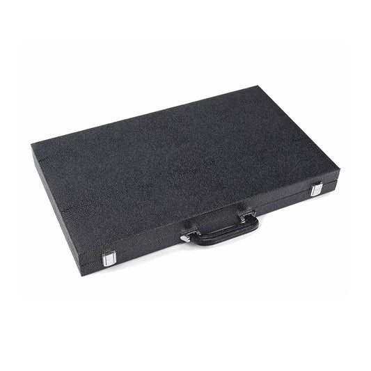Onyx Backgammon Set With Stingray-Textured Frame - Image 2