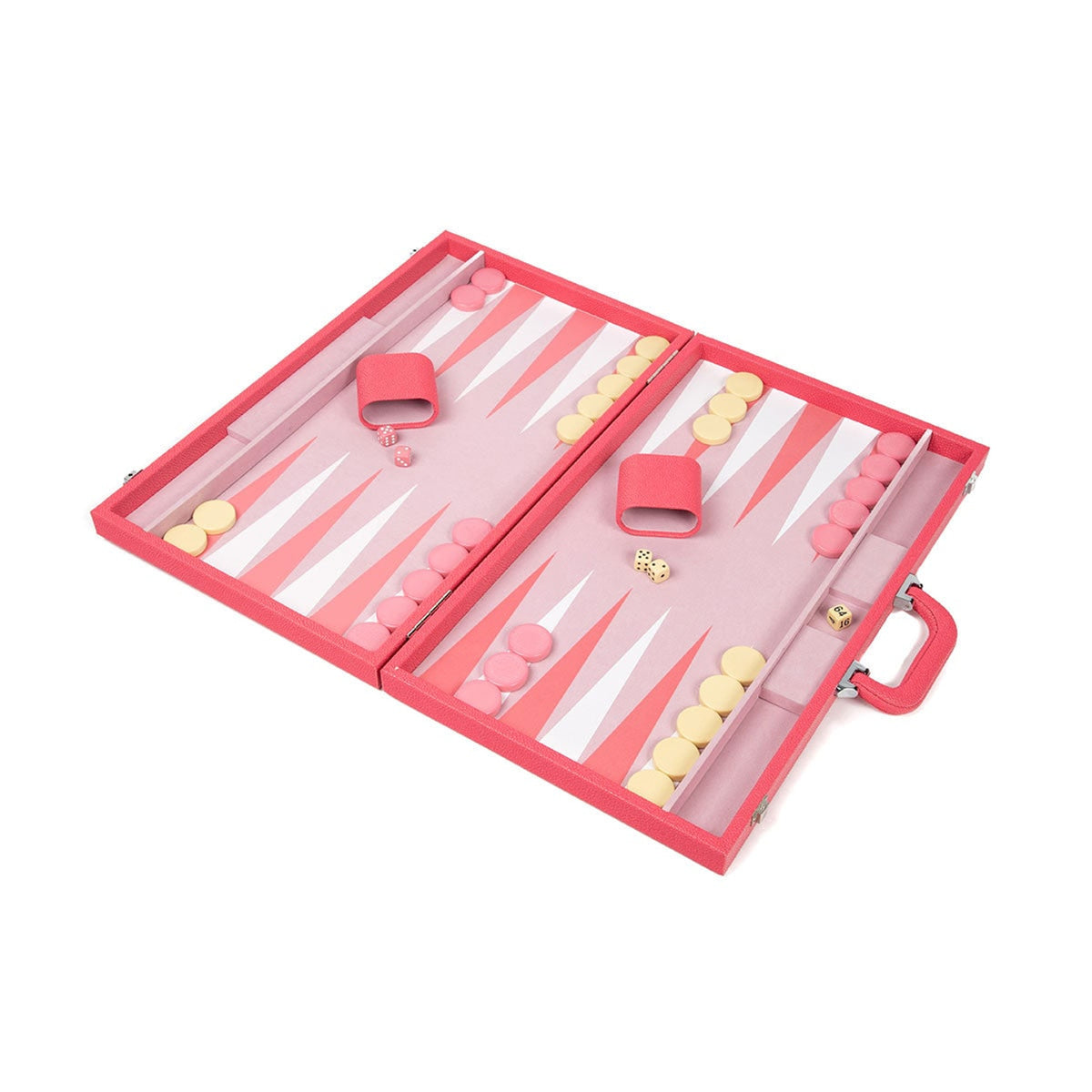 Onyx Backgammon Set With Stingray-Textured Frame - Image 6