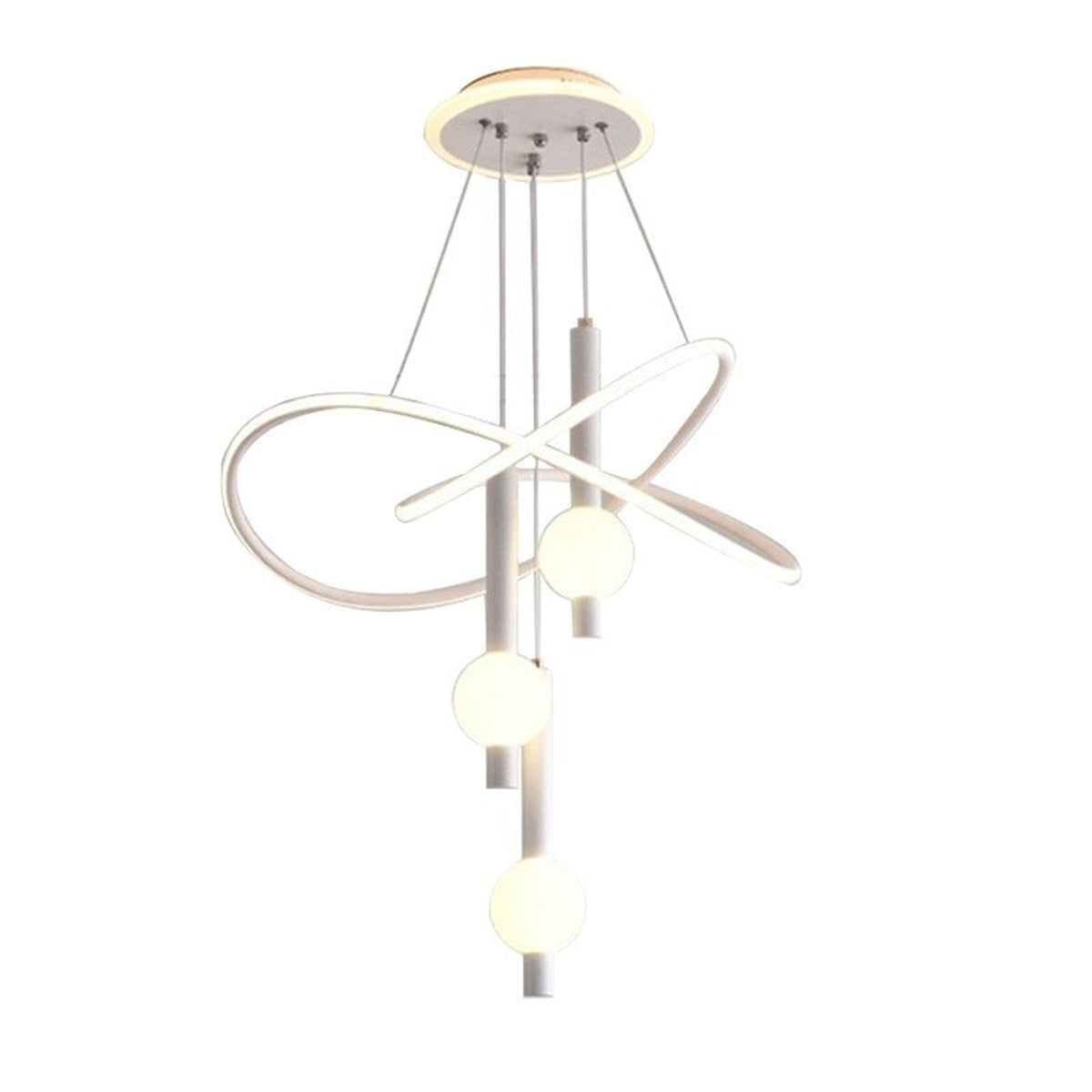 Ordinary_product Chandelier Pendant Iron Acrylic Home Indoor - Image 4