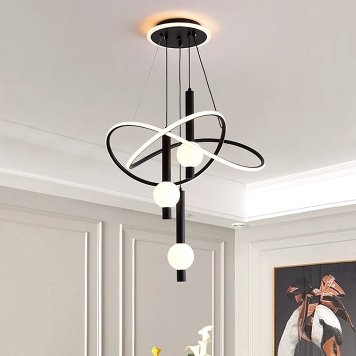 Ordinary_product Chandelier Pendant Iron Acrylic Home Indoor - Image 3