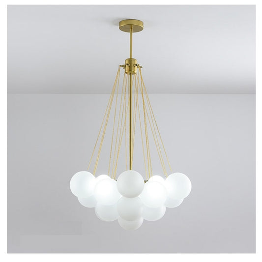 Ordinary_product Glass Bubble Chandelier Pendant Adjustable Height - Image 1