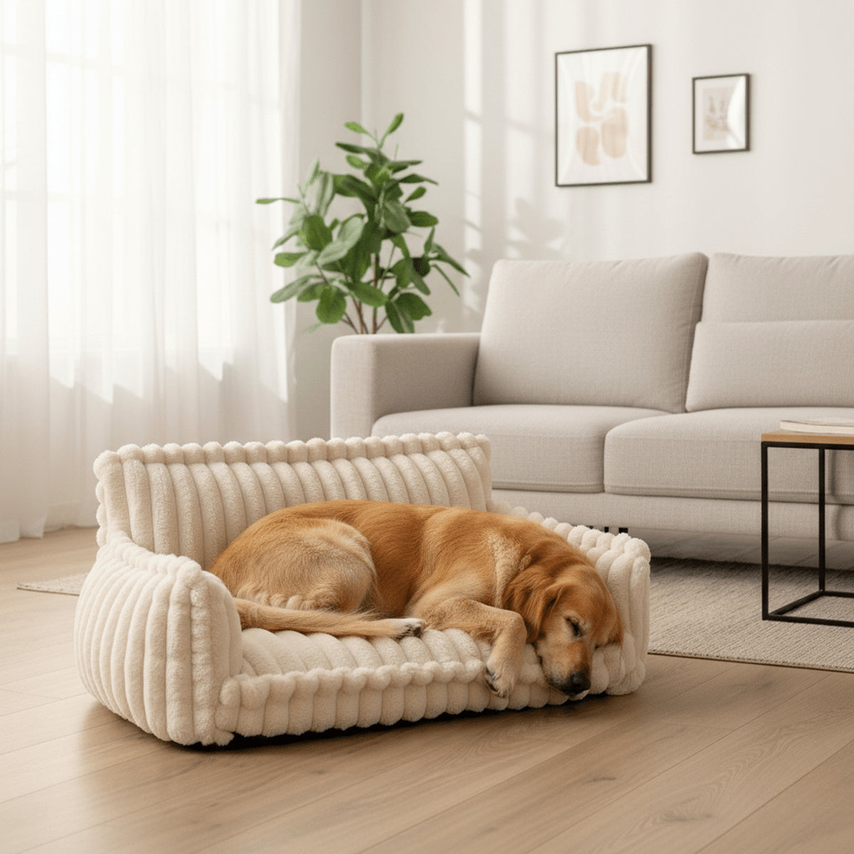 Orthopedic Dog Bed Sofa With Removable Washable Cover For Pets - Image 1