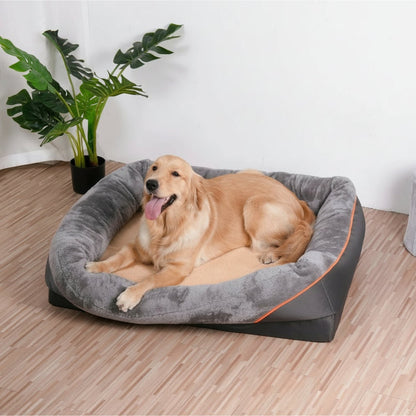 Orthopedic Dog Bed With Non-Slip Bottom And Washable Cover - Image 8