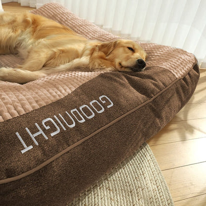 Orthopedic Memory Foam Dog Bed With Elevated Head Support For Large Dogs - Image 5