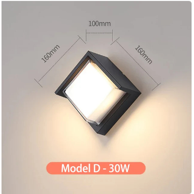 Outdoor Wall Lamp In Matte Black Finish With IP65 Waterproof Rating - Image 13