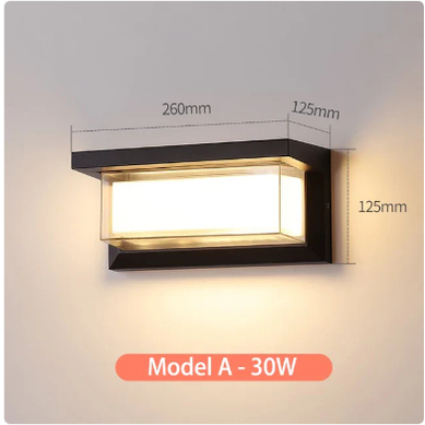 Outdoor Wall Lamp In Matte Black Finish With IP65 Waterproof Rating - Image 17