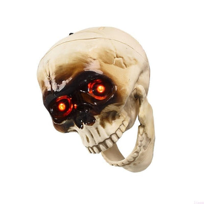 Party Decoration Halloween Decor Home Animated Skull Prop - Image 5