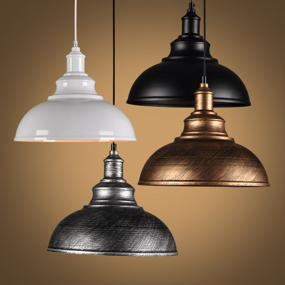 Pendant Light Fixture Barn Industrial Adjustable Cord - Image 5