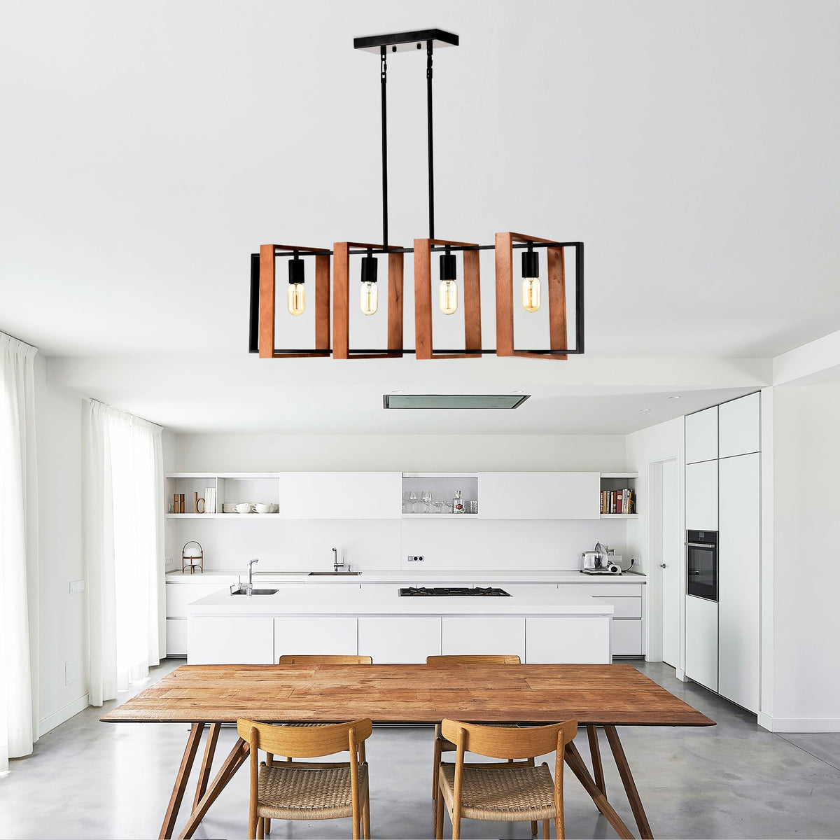 Pendant Light Fixture Farmhouse Kitchen Island Hanging - Image 7