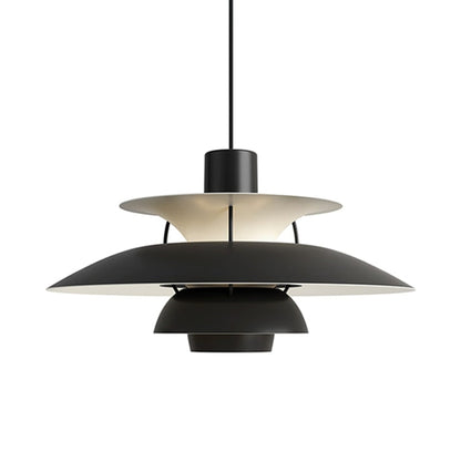 Pendant Light With Layered Circular Metal Design - Image 25