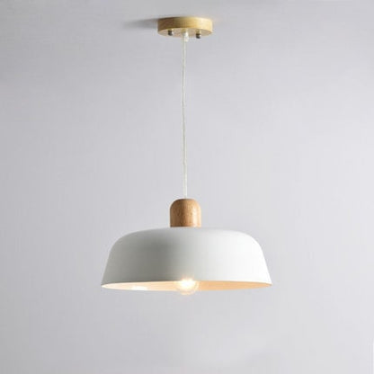 Pendant Lighting Fixture Minimalist Round Metal Hanging Lamp - Image 2