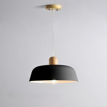 Pendant Lighting Fixture Minimalist Round Metal Hanging Lamp - Image 4