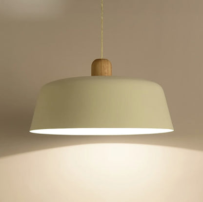 Pendant Lighting Fixture Minimalist Round Metal Hanging Lamp - Image 7