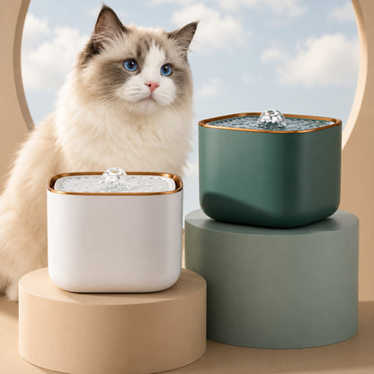 Pet Fountain Automatic Water Dispenser Drinking Bowl For Cats And Small Dogs - Image 1