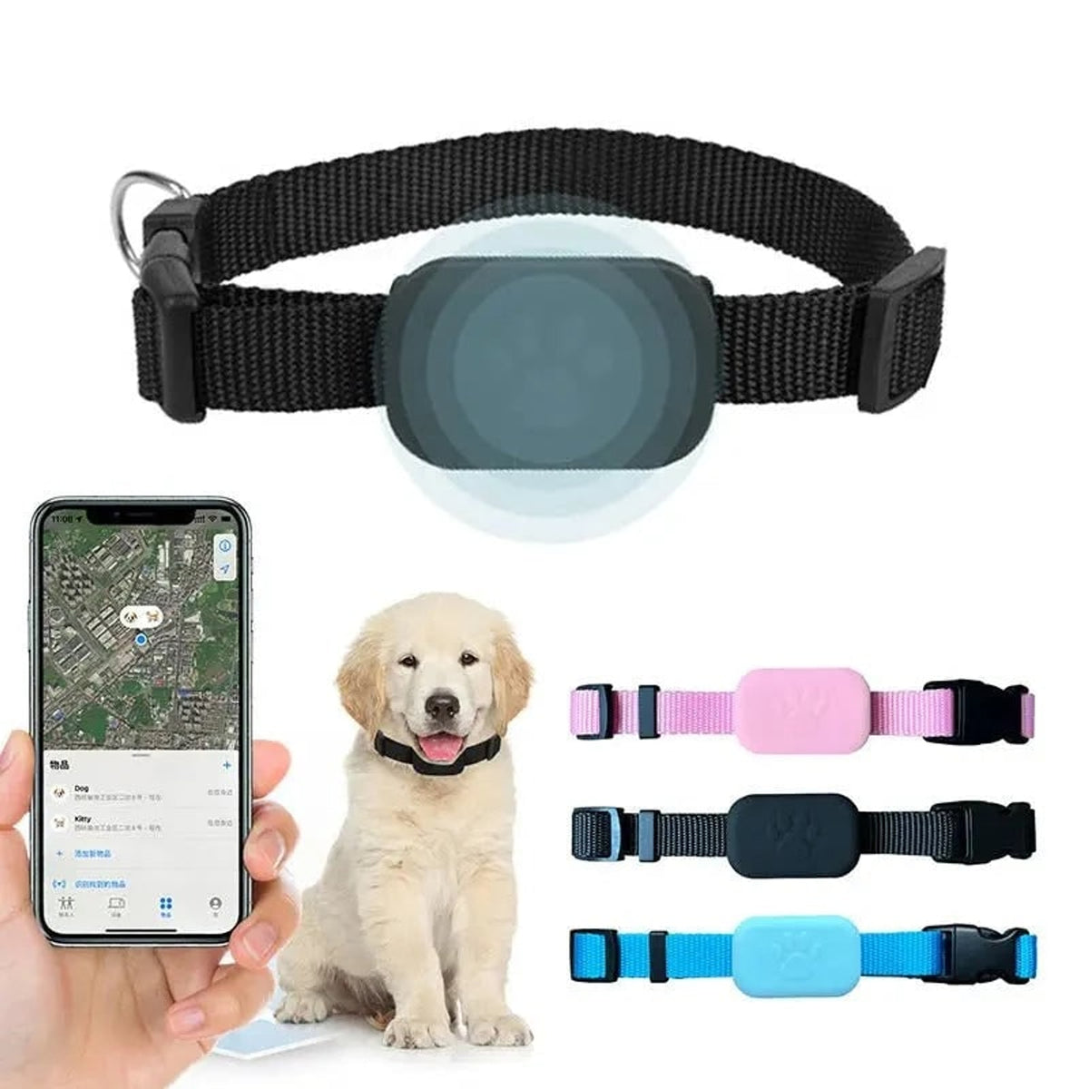 Pet GPS Tracker With Real-Time Tracking And Motion Alerts - Image 1