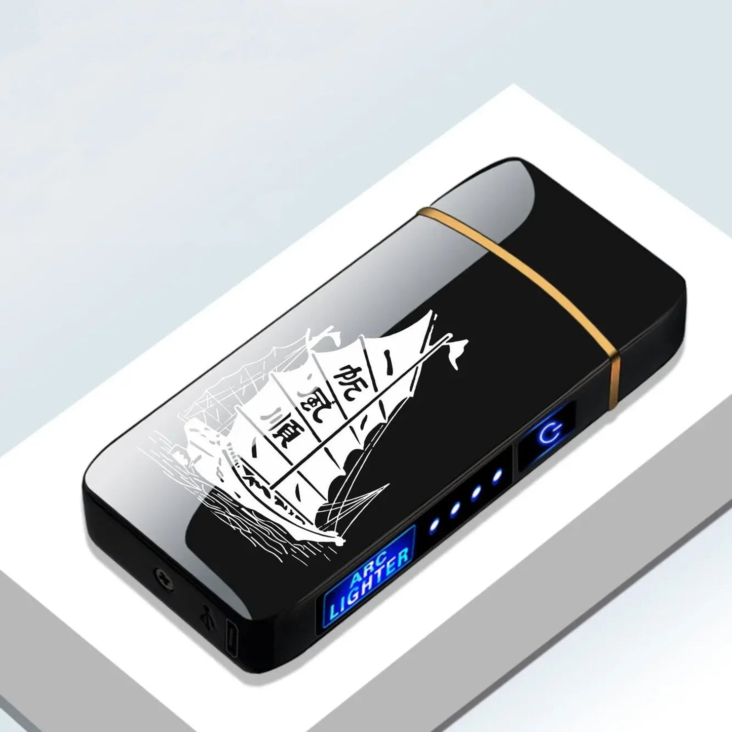 Plasma Lighter Electronic Windproof Rechargeable USB With Touch Sensor - Image 18