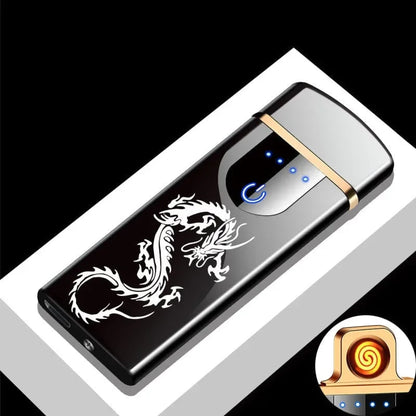 Plasma Lighter Electronic Windproof Rechargeable USB With Touch Sensor - Image 15