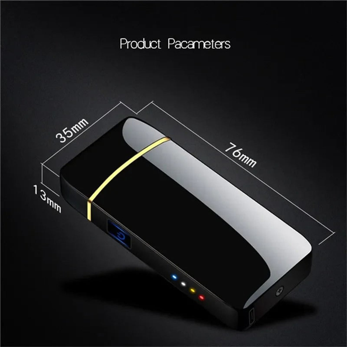 Plasma Lighter Electronic Windproof Rechargeable USB With Touch Sensor - Image 5
