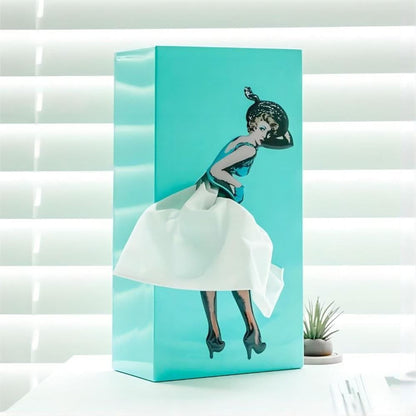 Playful Interactive Plastic Tissue Box Holder - Image 4