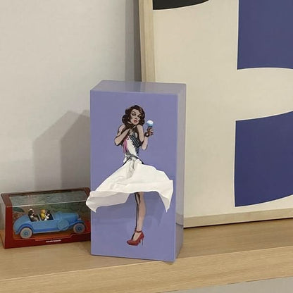 Playful Interactive Plastic Tissue Box Holder - Image 6