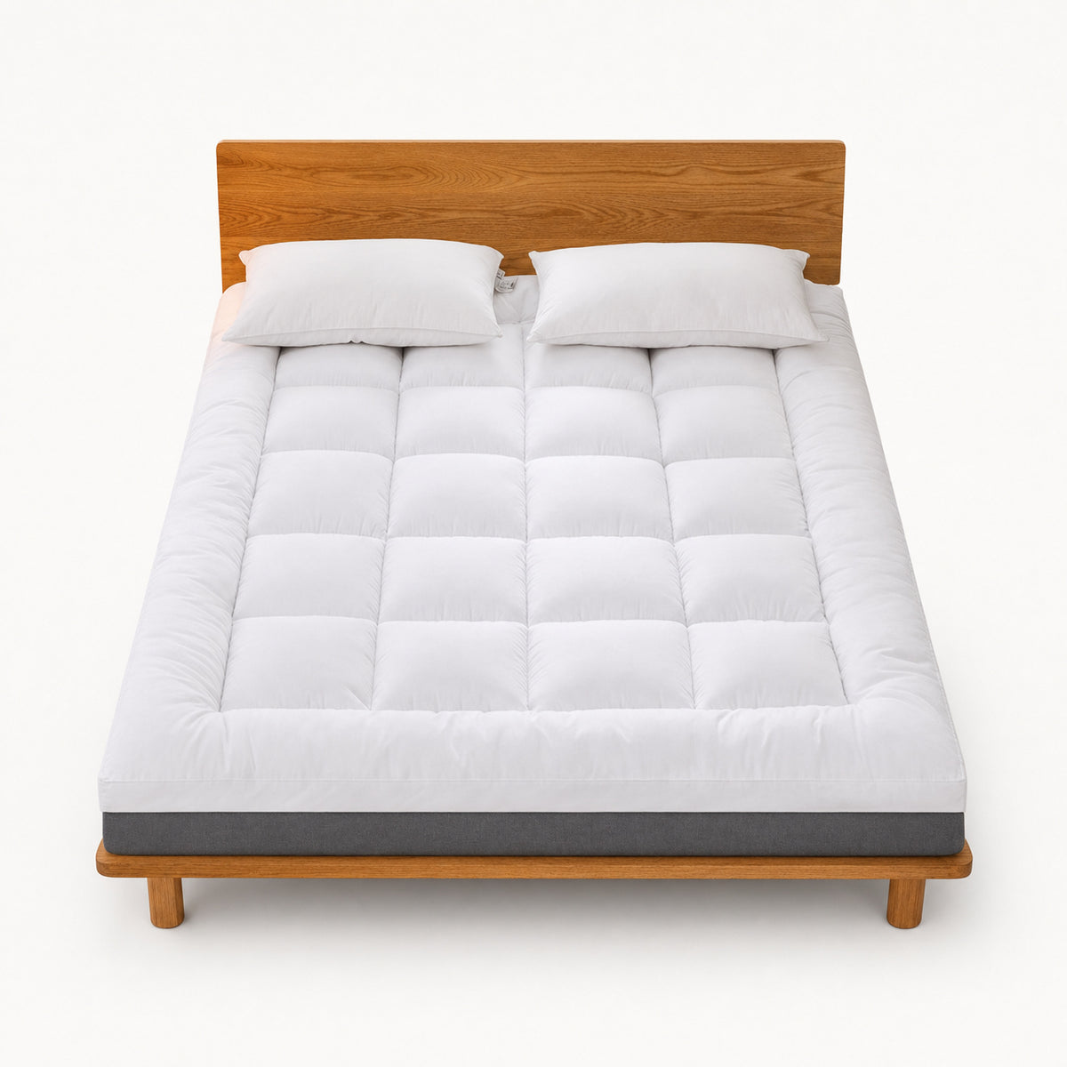 Plush Mattress Topper With Soft Bedding Comfort - Image 5