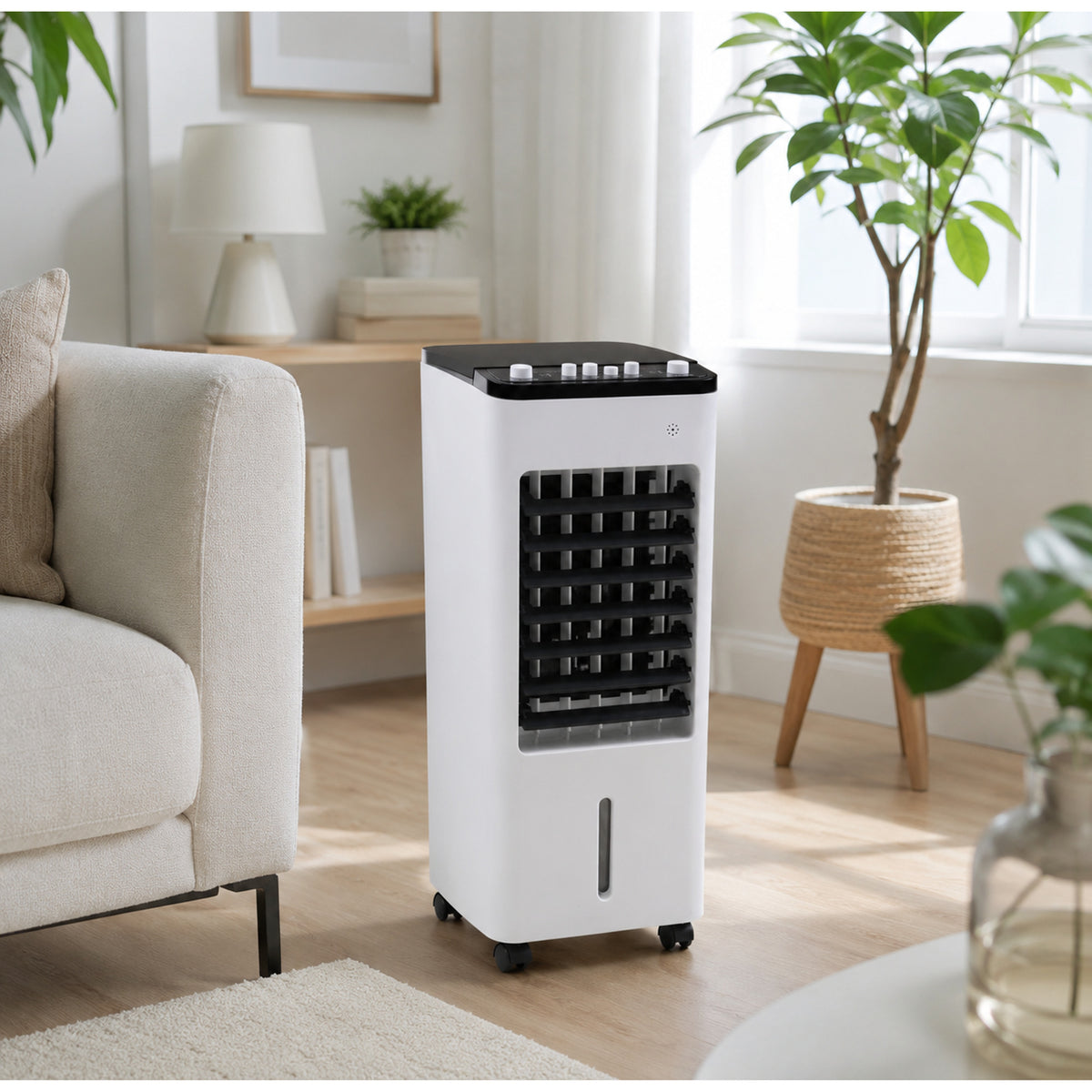 Portable Air Conditioner With Evaporative Cooling And Humidifier Fan - Image 5