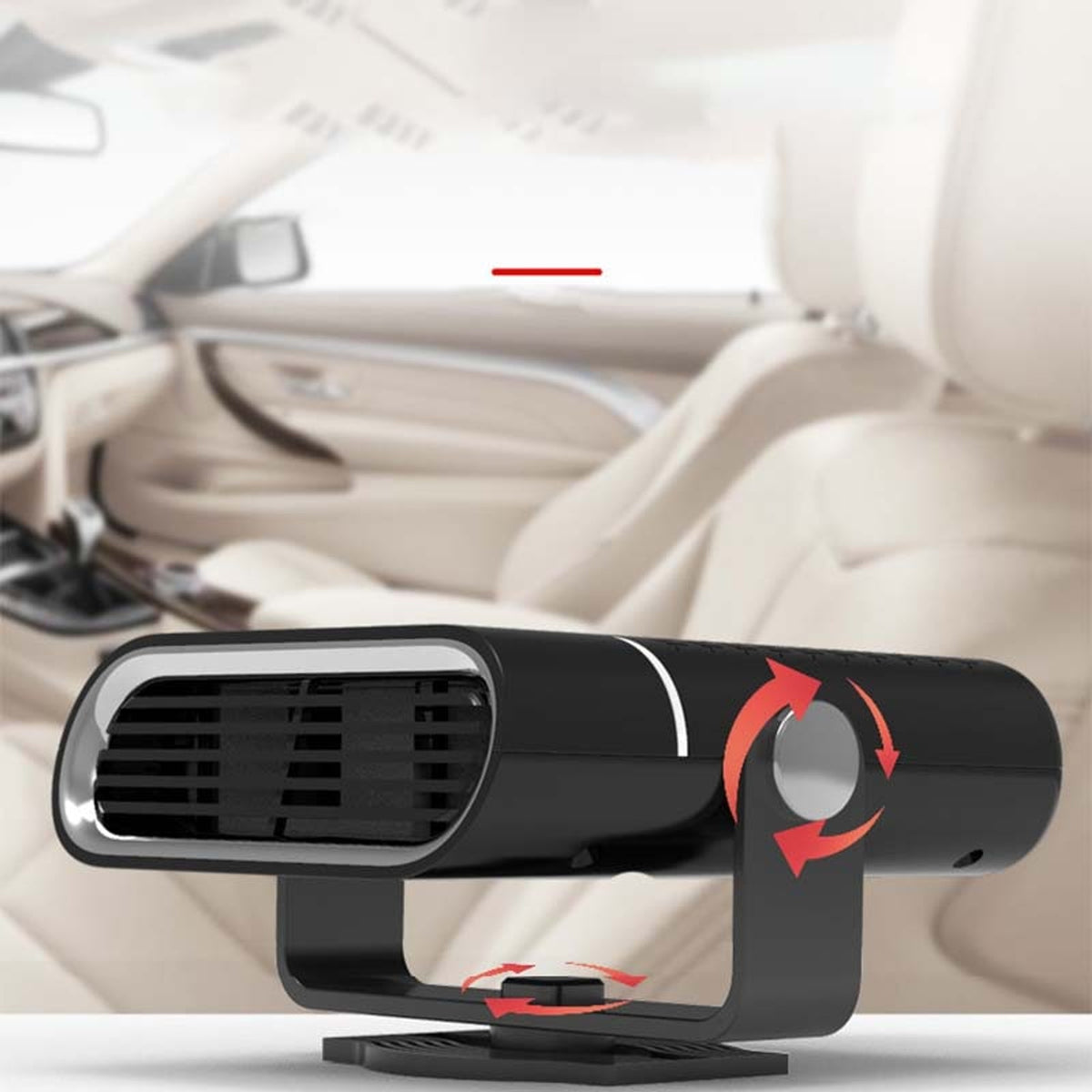 Portable Car Heater With 360° Rotation Fan & Heater - Image 4