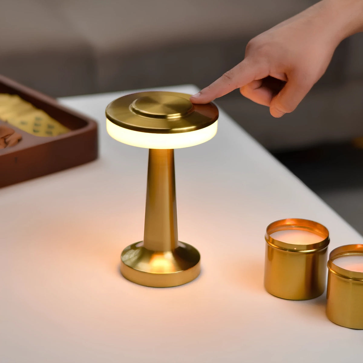 Portable Cordless Dimmable Bar Table Lamp - Image 6
