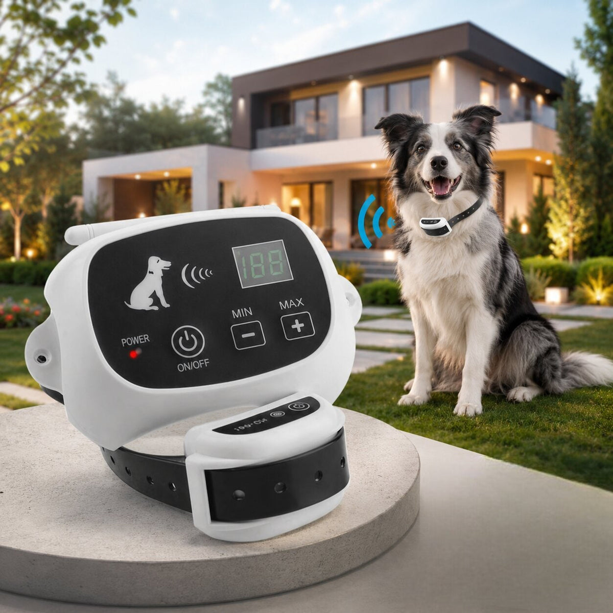 Portable Dog Containment System Waterproof Wireless Dog Fence - Image 8