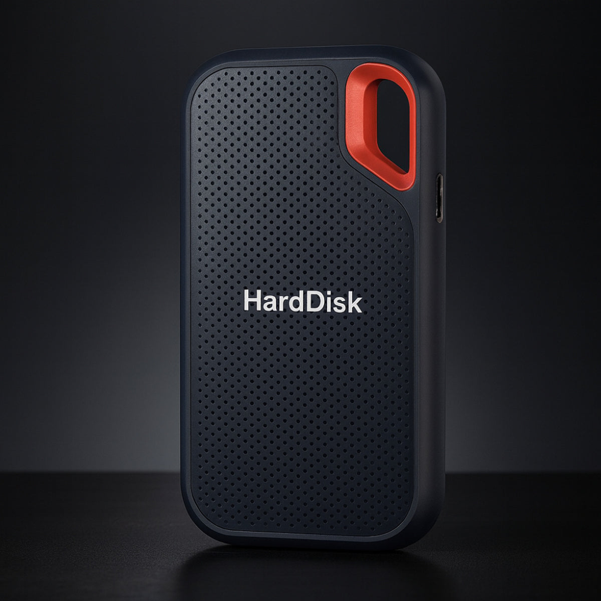 Portable External SSD With Lanyard Loop And Usb-C For PC And Mac - Image 1