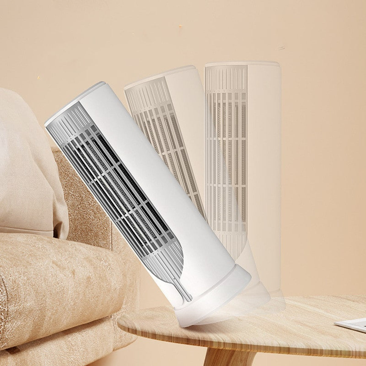 Portable Heater Fan Heater With Double Fan Mute Operation - Image 2