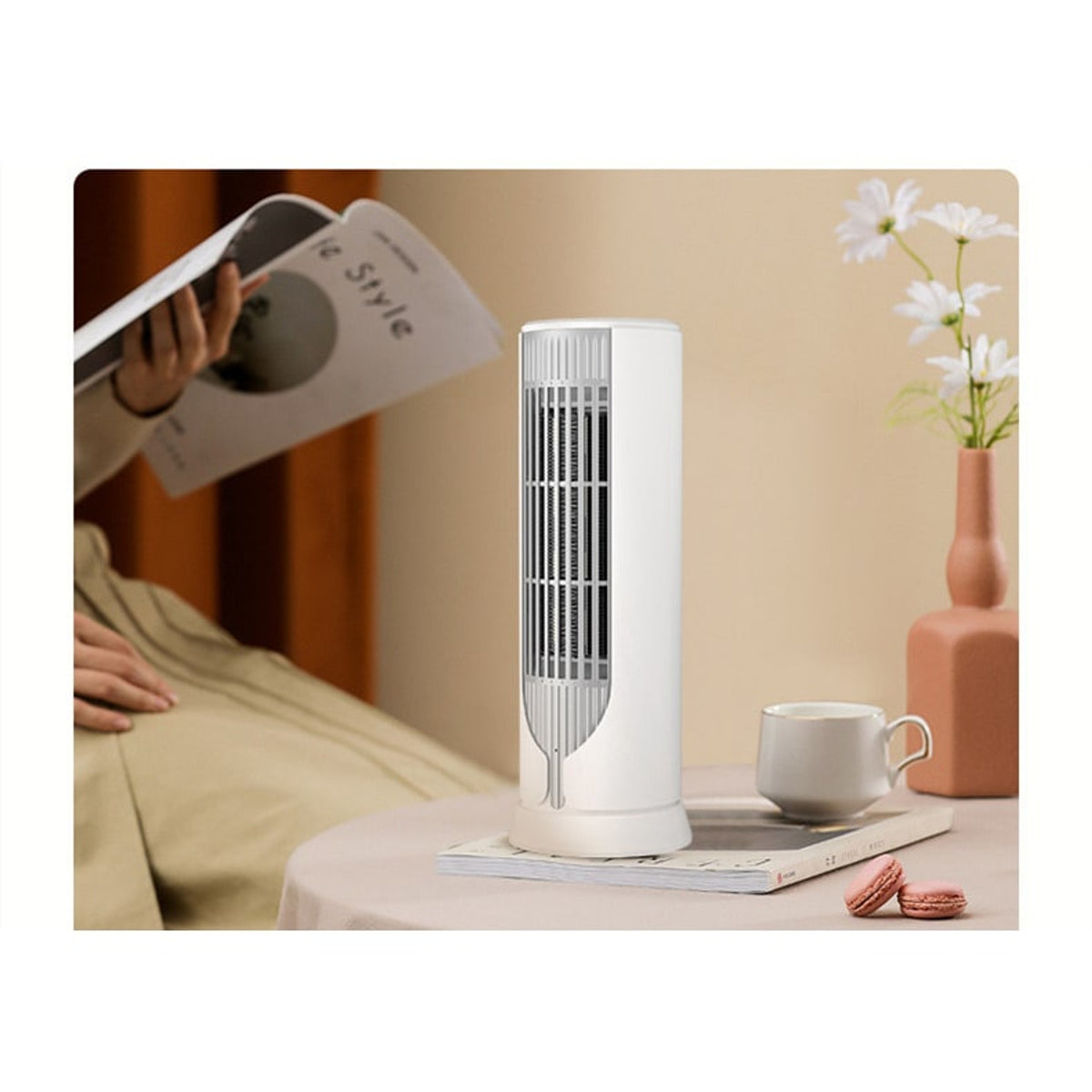 Portable Heater Fan Heater With Double Fan Mute Operation - Image 5