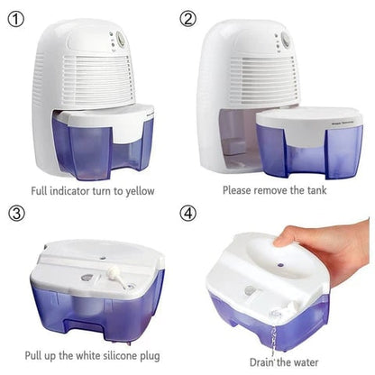 Portable Mini Dehumidifier For Home Basement Garage And Crawl Space - Image 7