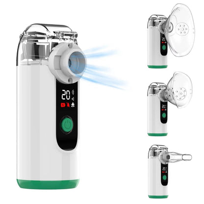 Portable Nebulizer With USB Rechargeable Battery And Whisper-Quiet Operation - Image 2
