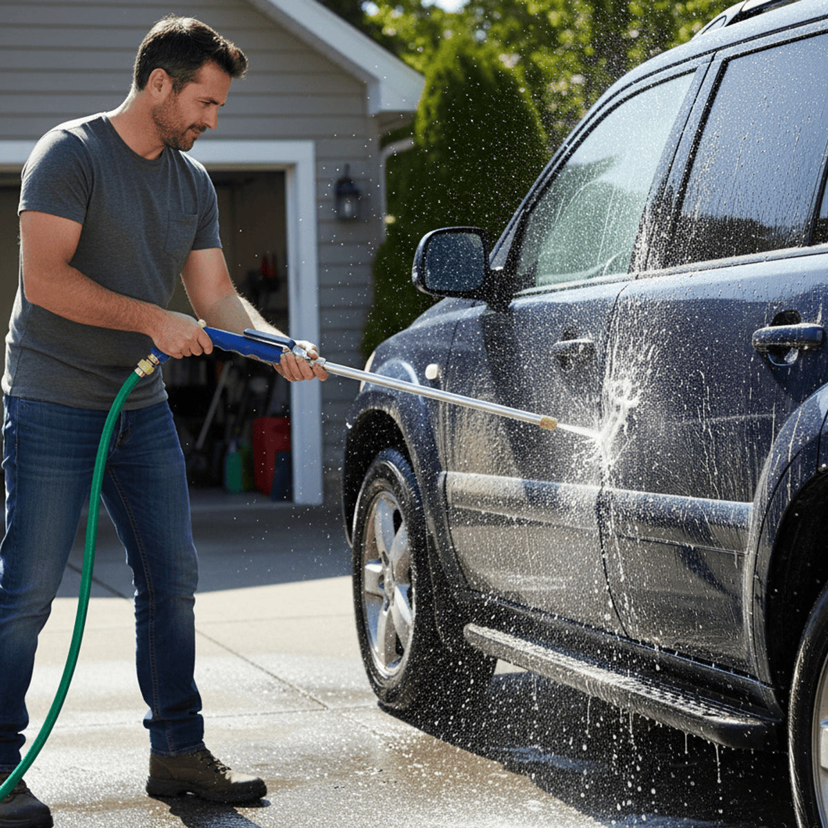 Pressure Washer Aquablast Powerful Water Jet Cleaner For Home & Garden - Image 6