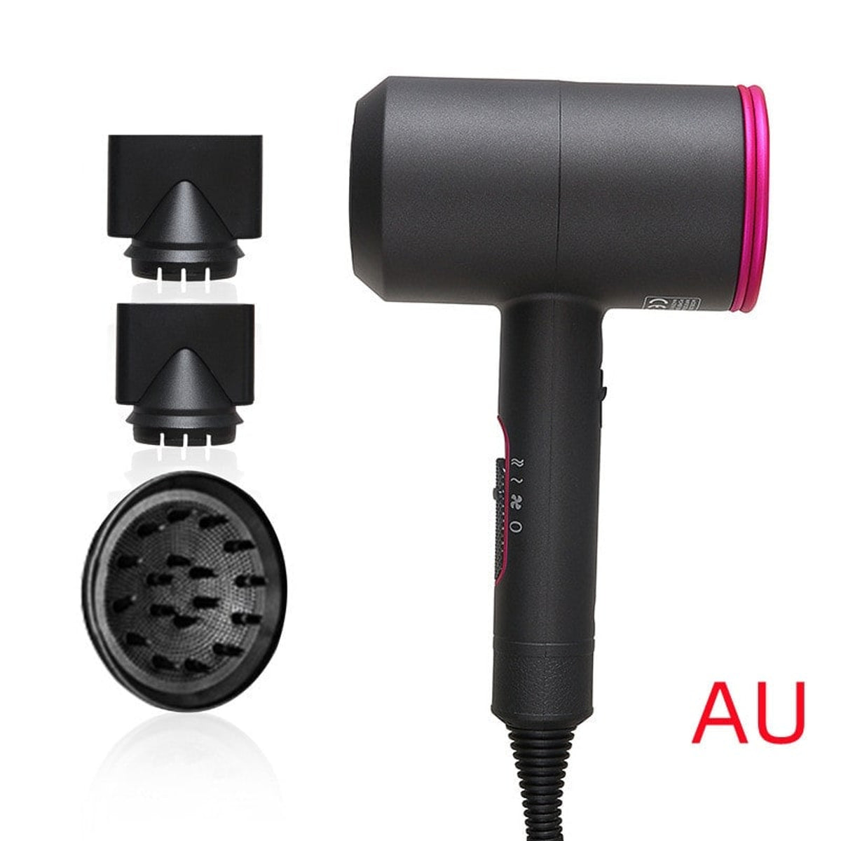 Professional Hair Dryer With Attachments Diffuser And Concentrator Nozzles - Image 16