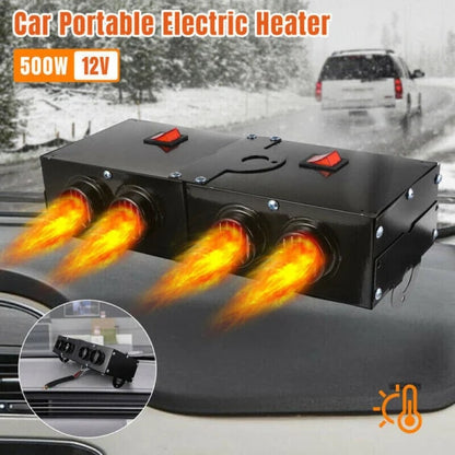 Ptc Ceramic Car Heater With Dual Control And Safety Shut-Off - Image 8