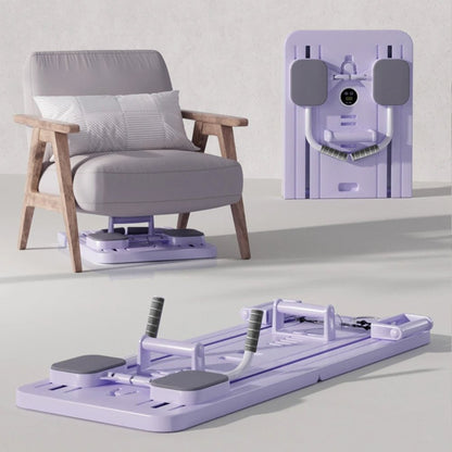 Push Up Board With Pilates Board Functions Ab Roller And Resistance Bands - Image 1