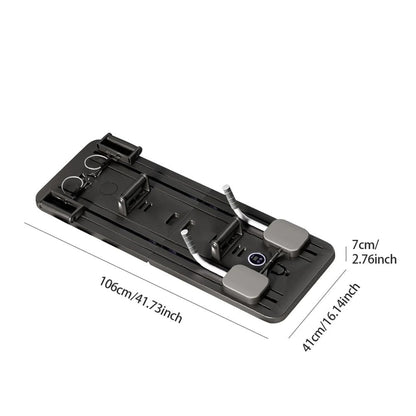 Push Up Board With Pilates Board Functions Ab Roller And Resistance Bands - Image 8