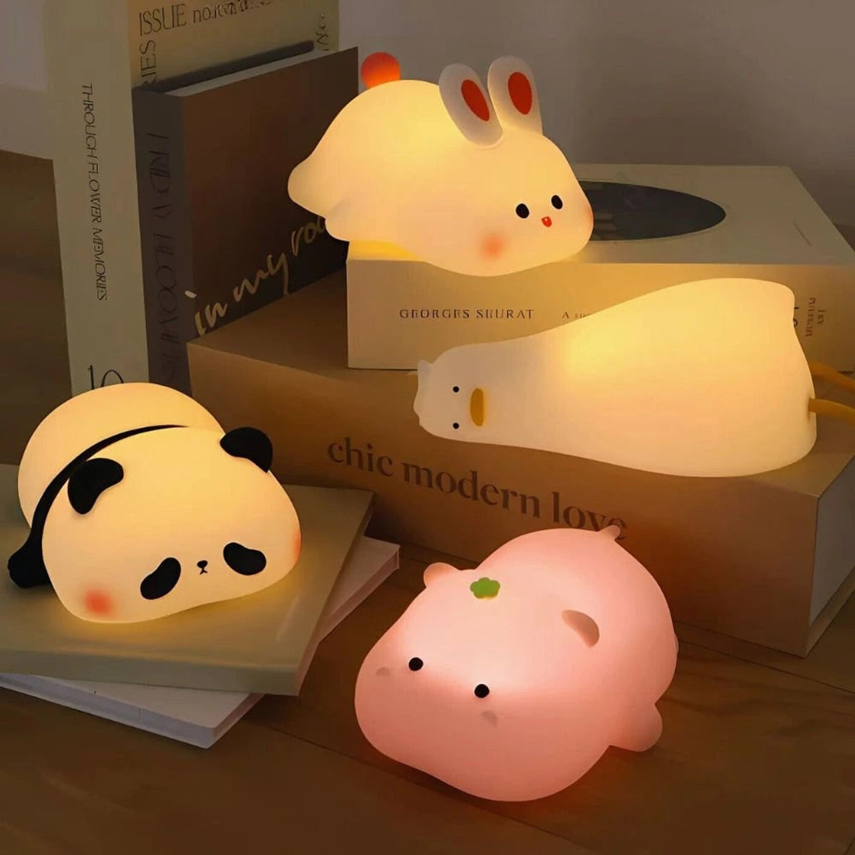 Rechargeable Battery Squeezable Night Light - Image 1