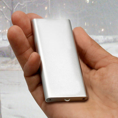 Rechargeable Hand Warmer With USB Charging Aluminium Shell And Carry Pouch - Image 5