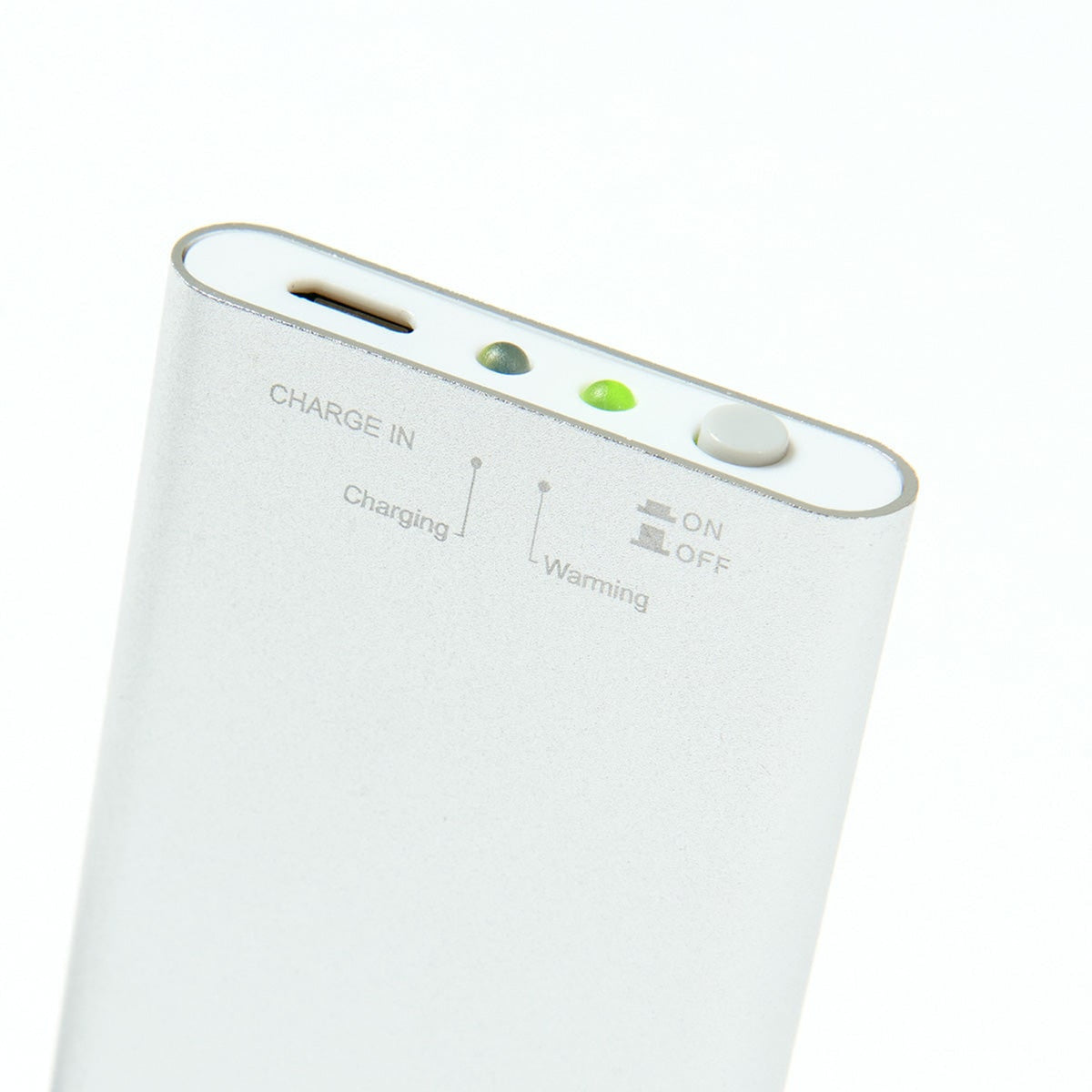 Rechargeable Hand Warmer With USB Charging Aluminium Shell And Carry Pouch - Image 3