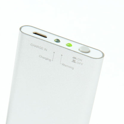 Rechargeable Hand Warmer With USB Charging Aluminium Shell And Carry Pouch - Image 3