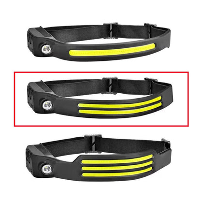 Rechargeable Headlamp Flashlight With Induction Sensor For Camping Hunting And Night Riding - Image 9